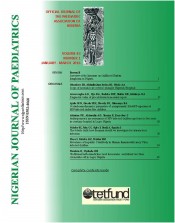 Nigerian J Paediatrics 2016 vol 43 issue 1