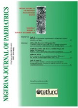 Nigerian J Paediatrics 2018 vol 45 issue 4